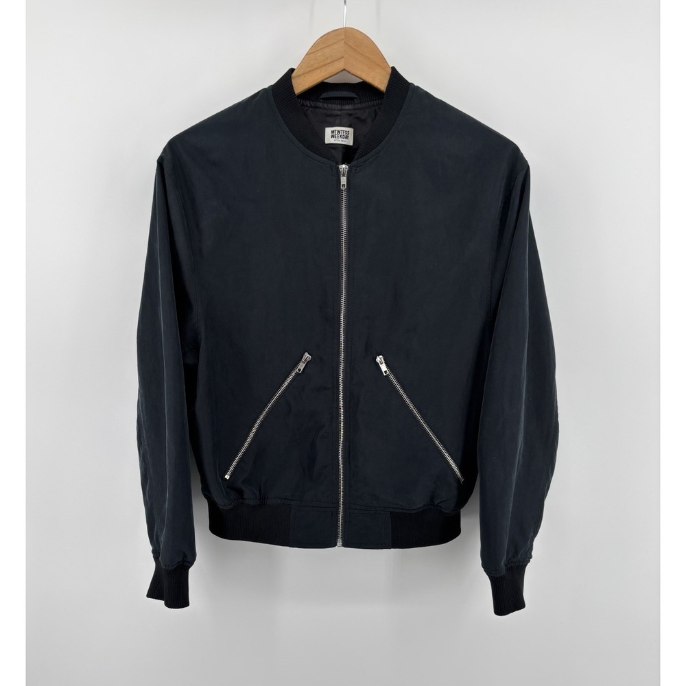 MTWTFSS Weekday Monoc Bomber Jacket Sz XS Relaxed Fit Lightweight